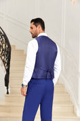 Charger l'image dans la visionneuse de la galerie, Designer Style Unique Design 2 Pieces Men's Suits Vest+Pants
