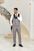 Load image into Gallery viewer, Designer Style Unique Design 2 Pieces Men's Suits Vest+Pants
