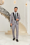 Charger l'image dans la visionneuse de la galerie, Designer Style Unique Design 2 Pieces Men's Suits Jacket+Pants
