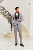 Cargar la imagen en la vista de la galería, Designer Style Unique Design Modern 3 Pieces Men Suits
