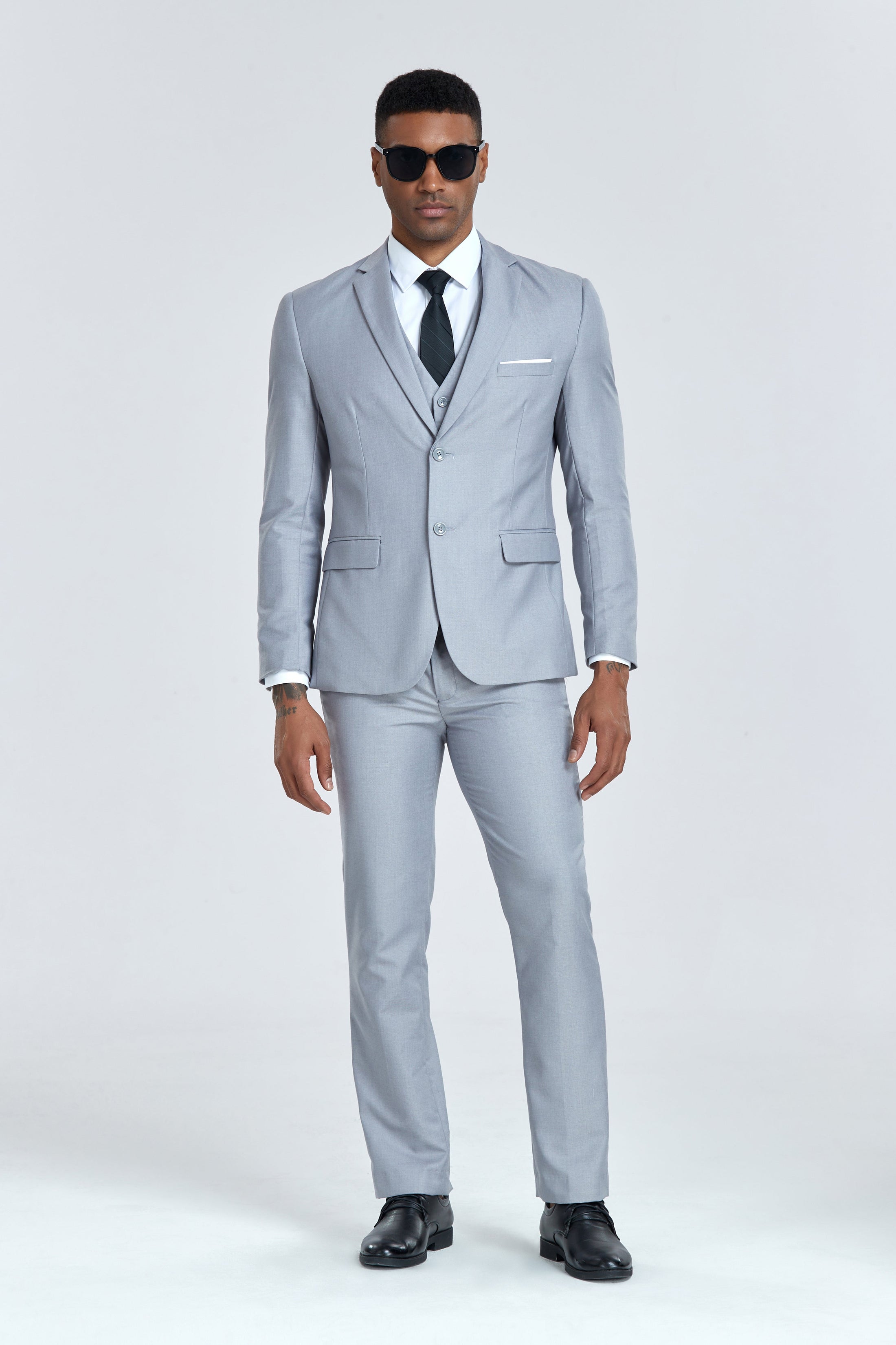 White Party Business Banquet 3 Piece Men Suits