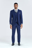 White Party Business Banquet 3 Piece Men Suits