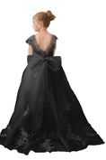 Load image into Gallery viewer, Flower Girl Dresses Applique Tulle Pageant Princess Gown FLC00422
