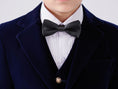 Load image into Gallery viewer, Navy Velvet 5 Piece Boy's Formal Boys Suits
