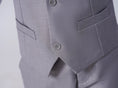 Gallery viewerに画像を読み込む, Light Grey Classic 4 Piece Boy's Formal Suits With Vest+Pants+Shirt+Tie
