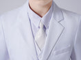 Load image into Gallery viewer, White Boys Formal Blazer, School Kids Jacket
