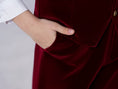 Load image into Gallery viewer, Burgundy Velvet 5 Piece Boy's Formal Boys Suits
