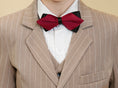 Gallery viewerに画像を読み込む, Khaki Striped Modern 5 Piece Boy's Formal Suits
