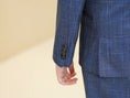 Bild in Galerie-Betrachter laden, Blue Plaid Elegant Formal 5 Piece Boys Suits
