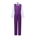 Cargar la imagen en la vista de la galería, Purple Kid Boys Classic 5 Piece Boys Suits
