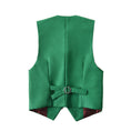 Cargar la imagen en la vista de la galería, Green 4 Piece Boy's Formal Suits With Vest+Pants+Shirt+Tie
