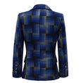 Gallery viewerに画像を読み込む, Blue Unique Patterned Banquet 5 Piece Boys Suits
