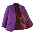 Load image into Gallery viewer, Purple Kid Boys Classic 5 Piece Boys Suits
