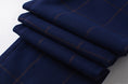 Cargar la imagen en la vista de la galería, Blue Plaid Elegant 5 Piece Boys Suits
