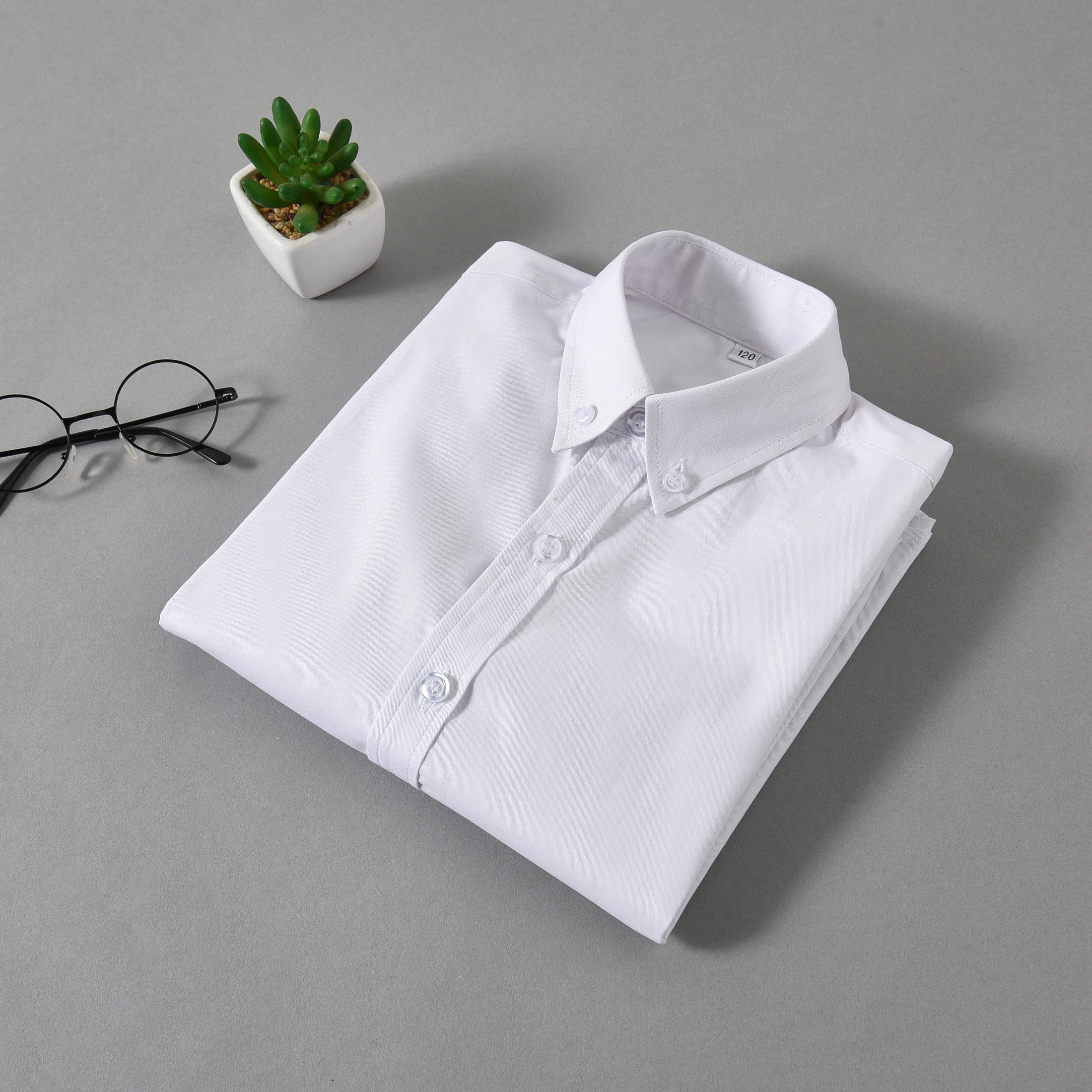 Boy's Pure Cotton Long Sleeve Shirt