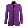 Charger l'image dans la visionneuse de la galerie, Purple Kid Boys Classic 5 Piece Boys Suits
