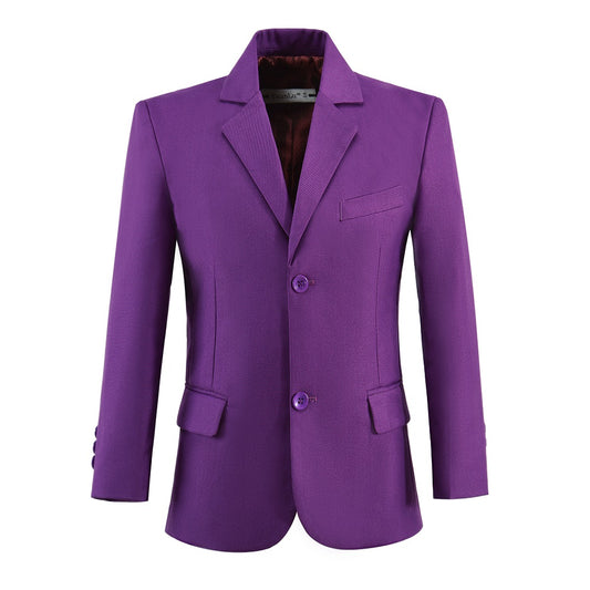 Purple Boys Formal Blazer Online, School Jacket