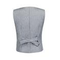 Charger l'image dans la visionneuse de la galerie, Light Gray 3 Buttons Boys Girls Fully Lined Formal Suit Vest
