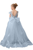 Bild in Galerie-Betrachter laden, Flower Girl Dresses Applique Tulle Pageant Princess Gown FLC00422
