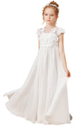 Charger l'image dans la visionneuse de la galerie, Flower Girl Dresses Applique Tulle Pageant Princess Gown FLC00428
