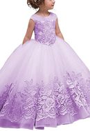 Flower Girl Dress for Wedding Bridesmaid Princess Party Gown FLC00425