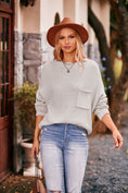 Cargar la imagen en la vista de la galería, New Women's Batwing Sleeve Turtleneck Sweater
