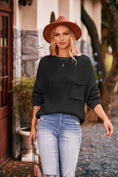 Cargar la imagen en la vista de la galería, New Women's Batwing Sleeve Turtleneck Sweater
