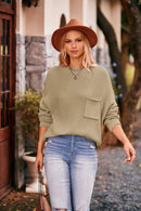 New Women's Batwing Sleeve Turtleneck Sweater