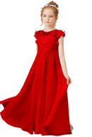 Flower Girl Dresses Applique Tulle Pageant Princess Gown FLC00428