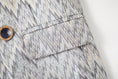 Charger l'image dans la visionneuse de la galerie, Grey Unique Patterned Party Banquet 5 Piece Boys Suits
