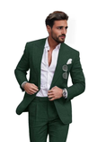 Charger l'image dans la visionneuse de la galerie, Summer Casual Linen Men's Slim Fit 2 Piece Suit
