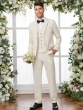 Charger l'image dans la visionneuse de la galerie, Formal Business Wedding Groom Prom Party 3 Piece Mens Suit
