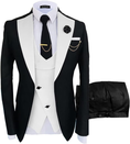 Charger l'image dans la visionneuse de la galerie, Fashion Slim Fit Wedding Prom 3 Piece Mens Suits
