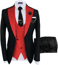 Charger l'image dans la visionneuse de la galerie, Fashion Slim Fit Wedding Prom 3 Piece Mens Suits
