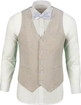 Cargar la imagen en la vista de la galería, Summer Casual Linen 3 Piece Boys Suit Jacket Vest Pant Set
