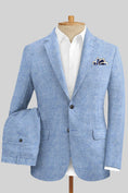 Bild in Galerie-Betrachter laden, Men's Desert Blue Blend 2-Piece Suit
