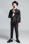 Load image into Gallery viewer, Unique Design Slim Fit Modern 5 Piece Boys Suits
