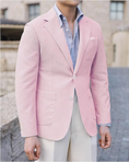 Load image into Gallery viewer, Light Summer Seersucker Leisure Men Jacket
