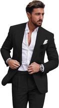 Load image into Gallery viewer, Summer Casual Linen Men's Slim Fit 2 Piece Suit
