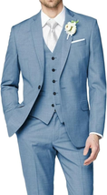 Cargar la imagen en la vista de la galería, Wedding Groomsmen Prom Business 3 Piece Men's Suit
