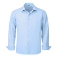 Gallery viewerに画像を読み込む, Men's Urban Stylish Casual Business Slim Fit Long Sleeve Button Up Dress Shirt
