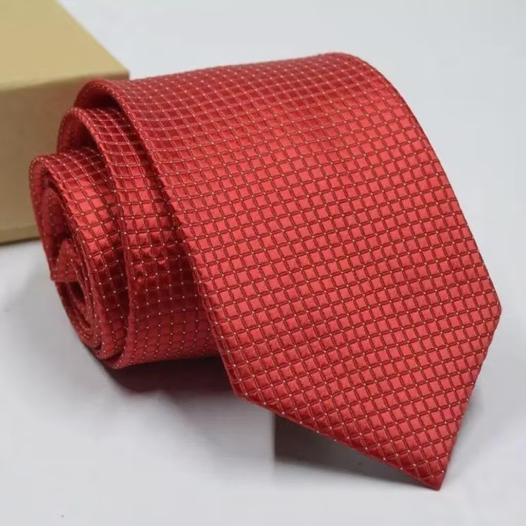 Men's Silk Necktie Formal Wedding Guest or Groom Tie