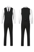 Bild in Galerie-Betrachter laden, Retro Slim Fit Herringbone Tuxedos Herringbone 3 Piece Men's Suits（upgrade version）
