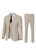 Bild in Galerie-Betrachter laden, Retro Slim Fit Herringbone Tuxedos Herringbone 3 Piece Men's Suits（upgrade version）
