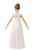 Charger l'image dans la visionneuse de la galerie, Flower Girl Dresses Applique Tulle Pageant Princess Gown FLC00428
