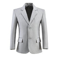 Charger l'image dans la visionneuse de la galerie, Light Gray Boys Formal Blazer Online, School Jacket
