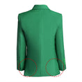 Load image into Gallery viewer, Green Boys Formal Blazer, Hot Sale School Jacket
