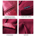 Load image into Gallery viewer, Burgundy Boys Formal Blazer, Popular School Jacket
