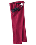 Gallery viewerに画像を読み込む, Burgundy 4 Piece Boys' Formal Suit Set with Vest Pants Dress Shirt and Tie BS39
