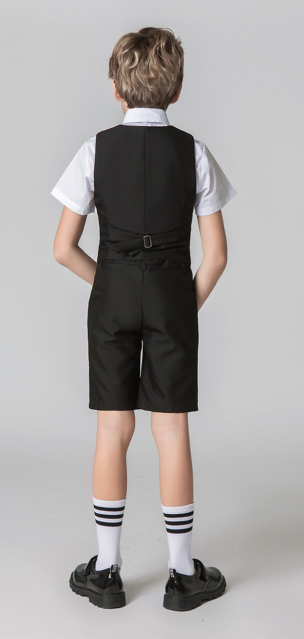 Black Outfit Summer 4 Piece Kids Boys